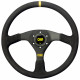 Volanty 3 ramenný sportovní volant OMP VELOCITA, 380mm, semiš, bez odsazení, černá/žlutá | race-shop.cz