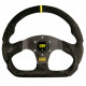 Volanty 3 ramenný volant OMP Super Quadro, 330x290mm semiš, bez odsazení | race-shop.cz