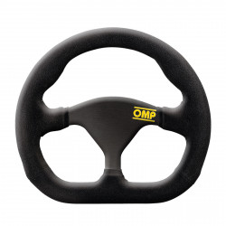3 ramenný sportovní volant OMP Formula Quadro, 250mm, polyuretan, bez odsazení, černá