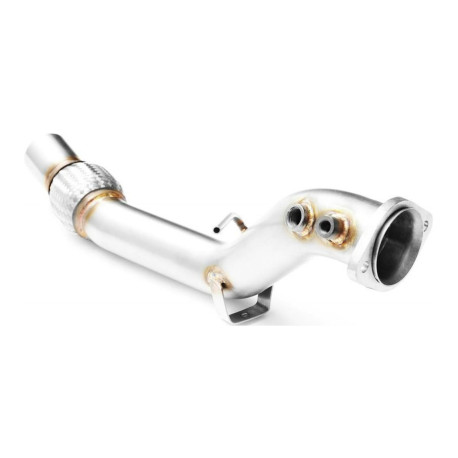 Down pipe, dump pipe RM MOTORS downpipe pro BMW e60 e61 520d M47N2 2005-2008 (1. díl) | race-shop.cz