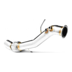 RM MOTORS downpipe pro BMW E60 E61 535D M57N, 63,5 mm