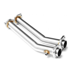 RM MOTORS downpipe pro BMW E60 E61 535D M57N, 50 mm