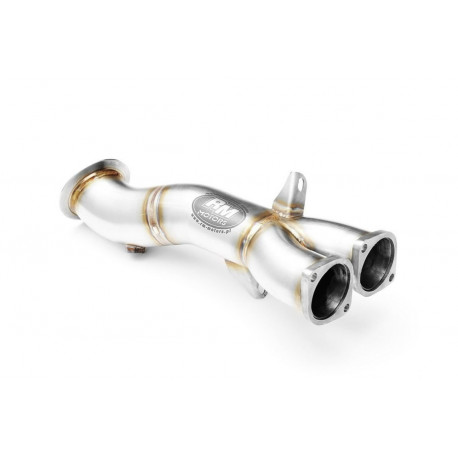 Down pipe, dump pipe RM MOTORS downpipe pro BMW e84 xdrive e90 e91 e92 xdrive | race-shop.cz