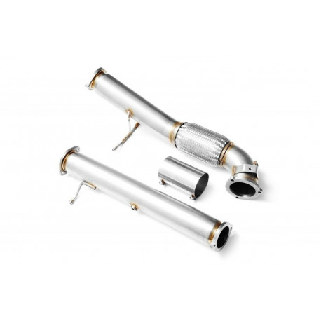 Focus II Downpipe pro FORD FOCUS RS 2.5 3.5" | race-shop.cz