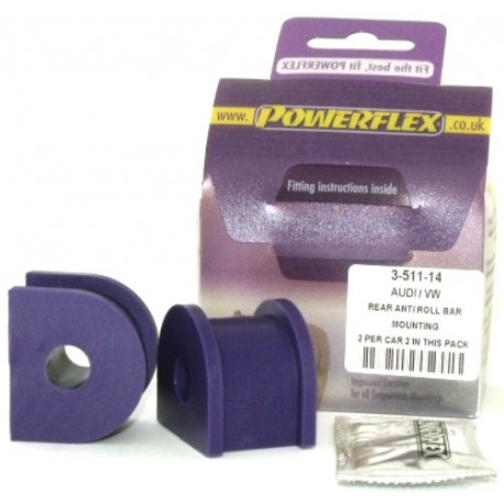 TT Mk1 Typ 8N 4WD (1999-2006) Powerflex Silentblok uložení zadního stabilizátoru 14mm Audi TT Mk1 Typ 8N 4WD (1999-2006) | race-shop.cz