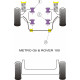 Metro GTi, Rover 100 Powerflex Zadní silentblok předního ramene Rover Metro GTi, Rover 100 | race-shop.cz