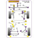S60 (2001-2009), V70-Mk2, S80-Mk1 (2000-2007) Powerflex Silentblok Y ramene Volvo S60 , V70-Mk2, S80-Mk1 | race-shop.cz