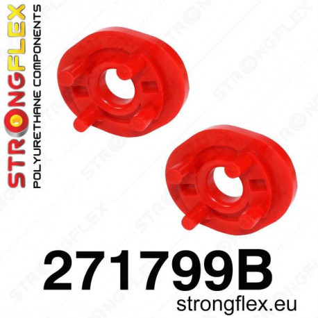 Strongflex Polyuretanové silentbloky sada silentbloků - Strongflex uložení motoru - podélný držák | race-shop.cz