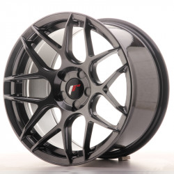 Japan Racing JR18 17x9 ET20-35 5H BLANK, Hyper Black