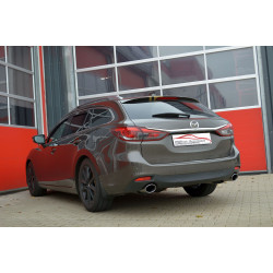 70mm Výfukový systém- Duplex Mazda 6 (GJ / GH) Kombi - s certifikátem ECE (882216D-X)