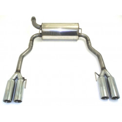 Duplex sportovní tlumič výfuku Chevrolet Cruze hatchback - s certifikátem ECE (970907D-X)