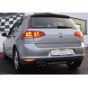 Športový tlmič výfuku VW Golf VII - s certifikátem ECE