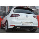 Výfukové systémy Friedrich Motorsport 76mm sportovní tlumič výfuku- Duplex s originálnym ovládaním klapiek - s certifikátem ECE (971450RDKL-X3-X) | race-shop.cz