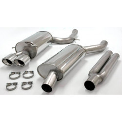3"(76mm) Výfuk Audi A4 B5 Quattro - s certifikátem ECE (981014RS-X3-X)