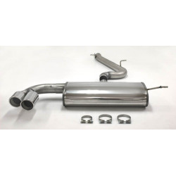 3"(76mm) Výfuk Audi TT 8J Quattro - s certifikátem ECE (981035-X3-X)