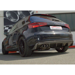 76mm Výfuk Audi A3 8V 3-dver. FWD - s certifikátem ECE (981050A-X3-X)