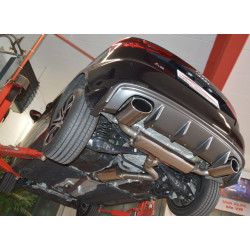 76mm Výfukový systém- Duplex Audi A3 8V 3-dver. Quattro - s certifikátem ECE (991052T-X3-X)