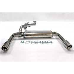 Gr.A Duplex Výfuk Volvo C70 T5 - s certifikátem ECE (992041T-X)