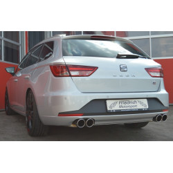 76mm Výfukový systém- Duplex (nerez) - s certifikátem ECE (992711AT-X3-X)