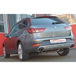 76mm Výfukový systém- Duplex Seat Leon 5F ST X-PERIENCE - s certifikátem ECE (992711XT-X3-X)