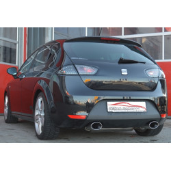 76mm Výfukový systém- Duplex Seat Leon 1P - s certifikátem ECE (992714T-X3-X)