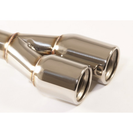 Se dvěma výstupy Koncovka výfuku 2x80mm (ER-33) | race-shop.cz