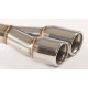 Se dvěma výstupy Koncovka výfuku 2x80mm (ER-37) | race-shop.cz