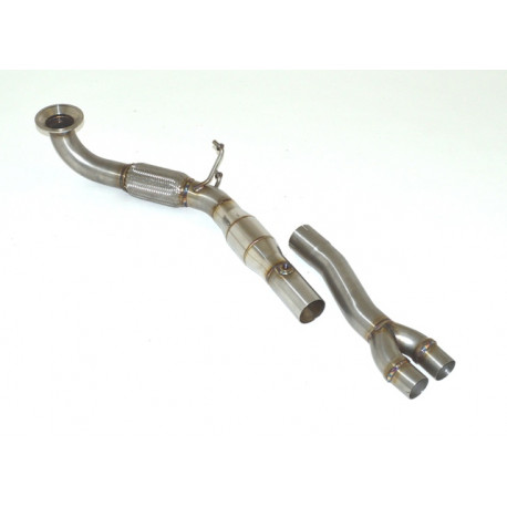Down pipe, dump pipe 76mm Downpipe s 200CPSI sportovní kat. Audi RS3 8P Sportback Quattro (981033RS-X3-DPKA) | race-shop.cz