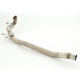 Down pipe, dump pipe 76mm Downpipe (nerez) AUDI A3 VW Golf (981450R-X3-DP) | race-shop.cz