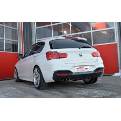 76mm sportovní tlumič výfuku BMW 1er F20/F21 - s certifikátem ECE (971352L-X3-X)