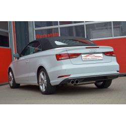 Gr.A Výfuk Audi A3 8V Cabrio FWD - s certifikátem ECE (981057B-X)