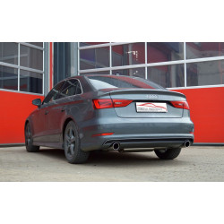 Gruppe A Výfukový systém- Duplex Audi A3 8V sedan FWD - s certifikátem ECE (991056BUS-X)