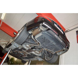 2x76mm sportovní tlumič výfuku- Duplex Mercedes R231 SL-Klasse Roadster - s certifikátem ECE (971630D-X3)