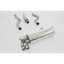 76mm Výfuk BMW 1er F20/F21 - s certifikátem ECE (981352L-X3-X)