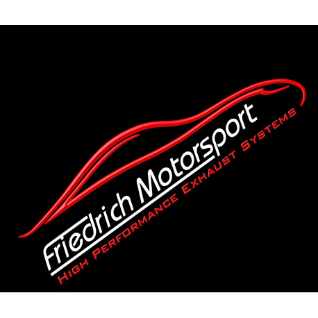 Výfukové systémy Friedrich Motorsport sportovní tlumič výfuku Mini R52 Cooper S Cabrio - s certifikátem ECE (M971331C-X) | race-shop.cz