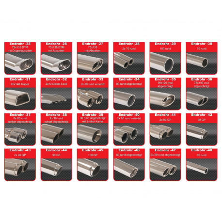 Výfukové systémy Friedrich Motorsport 70mm Duplex Výfuk Opel Astra J - s certifikátem ECE (881169BD-X) | race-shop.cz