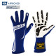 Rukavice FIA závodní rukavice RRS GRIP 3 (vnitřní šití), modrá | race-shop.cz