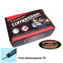 Zapalovací kabely Magnecor 7mm sport pro TRIUMPH TR4 (screw-in dist. cap)