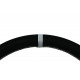 Volanty 3 ramenný sportovní volant Slide, 350mm, semiš, 90mm odsazení, černá/žlutá | race-shop.cz