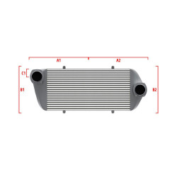 Competition intercooler Wagner na míru 700mm x 300mm x 90mm
