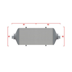 Performance intercooler Wagner na míru 600mm x 300mm x 90mm