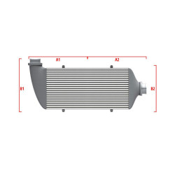 Competition intercooler Wagner na míru 700mm x 300mm x 90mm