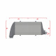 Na míru Competition intercooler Wagner na míru 550mm x 400mm x 100mm | race-shop.cz