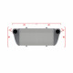 Na míru Performance intercooler Wagner na míru 550mm x 400mm x 100mm | race-shop.cz