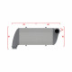Na míru Performance intercooler Wagner na míru 650mm x 400mm x 100mm | race-shop.cz