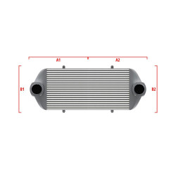 Performance intercooler Wagner na míru 500mm x 300mm x 90mm