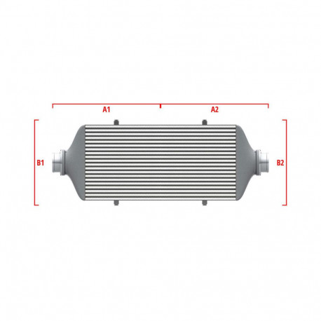 Na míru Performance intercooler Wagner na míru 600mm x 300mm x 90mm | race-shop.cz