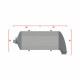 Na míru Competition intercooler Wagner na míru 500mm x 400mm x 100mm | race-shop.cz