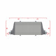 Na míru Performance intercooler Wagner na míru 600mm x 205mm x 80mm | race-shop.cz