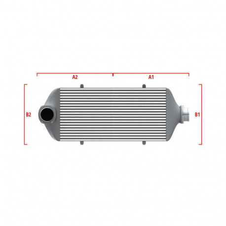 Na míru Performance intercooler Wagner na míru 600mm x 300mm x 90mm | race-shop.cz
